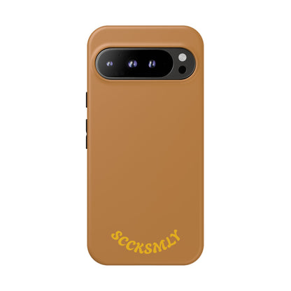 SOLID Spice Caramel Tough Case for Google Pixel
