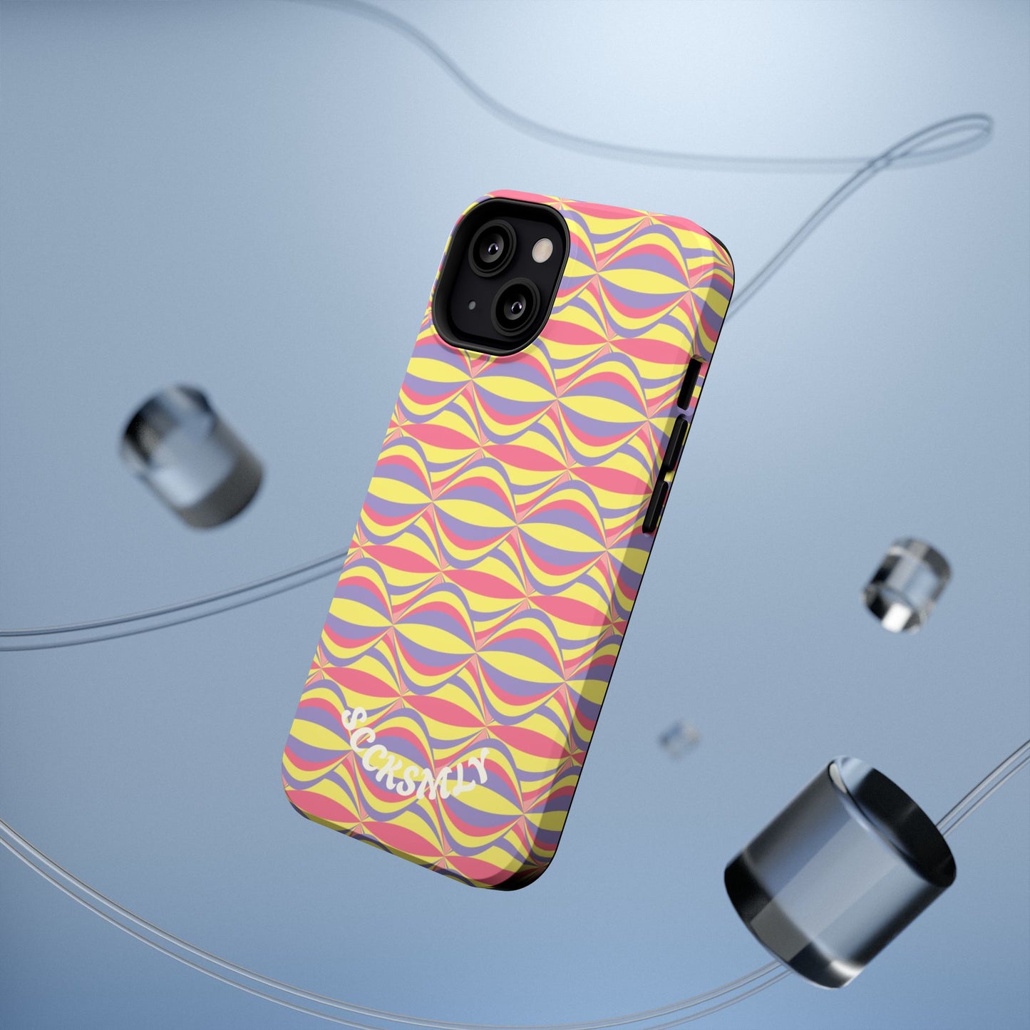 Electric Orbit Tough Phone Case for Apple