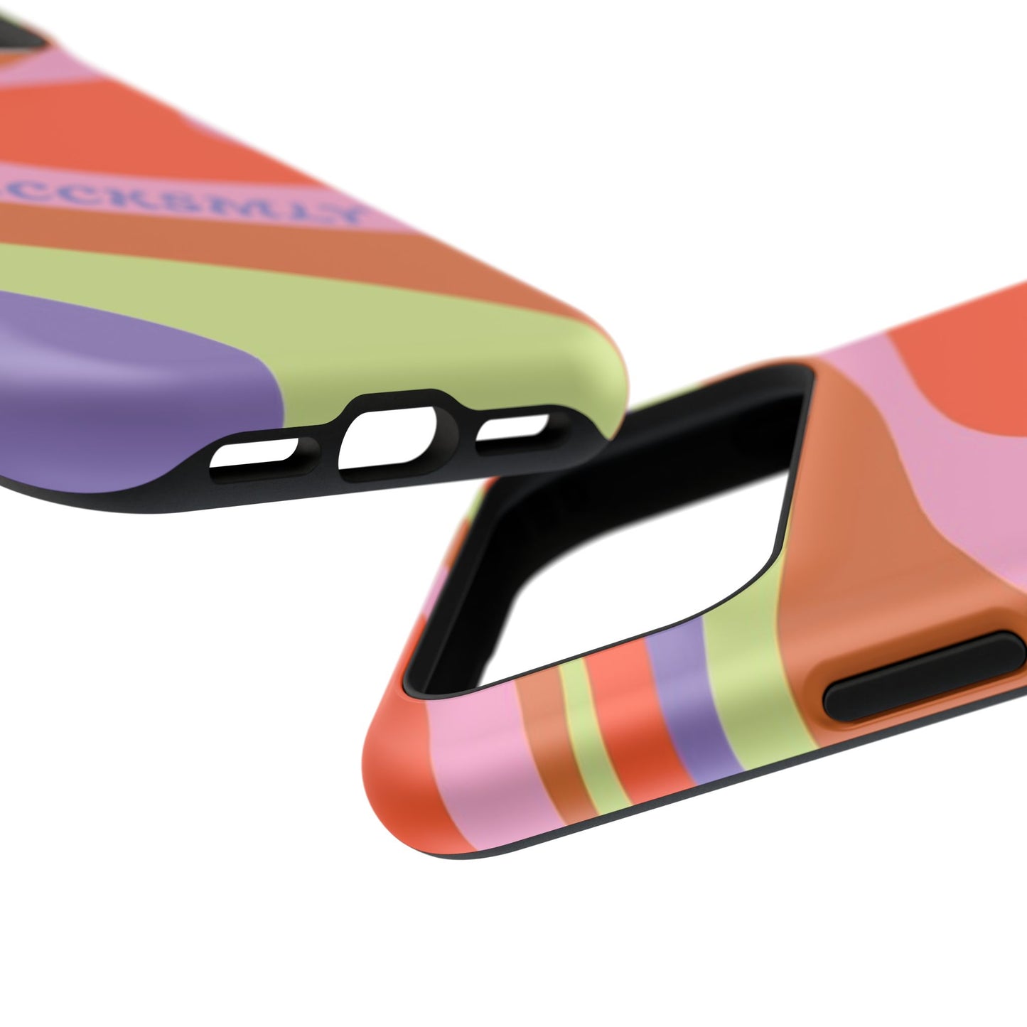 Curvy Swirl Phone Case for Apple