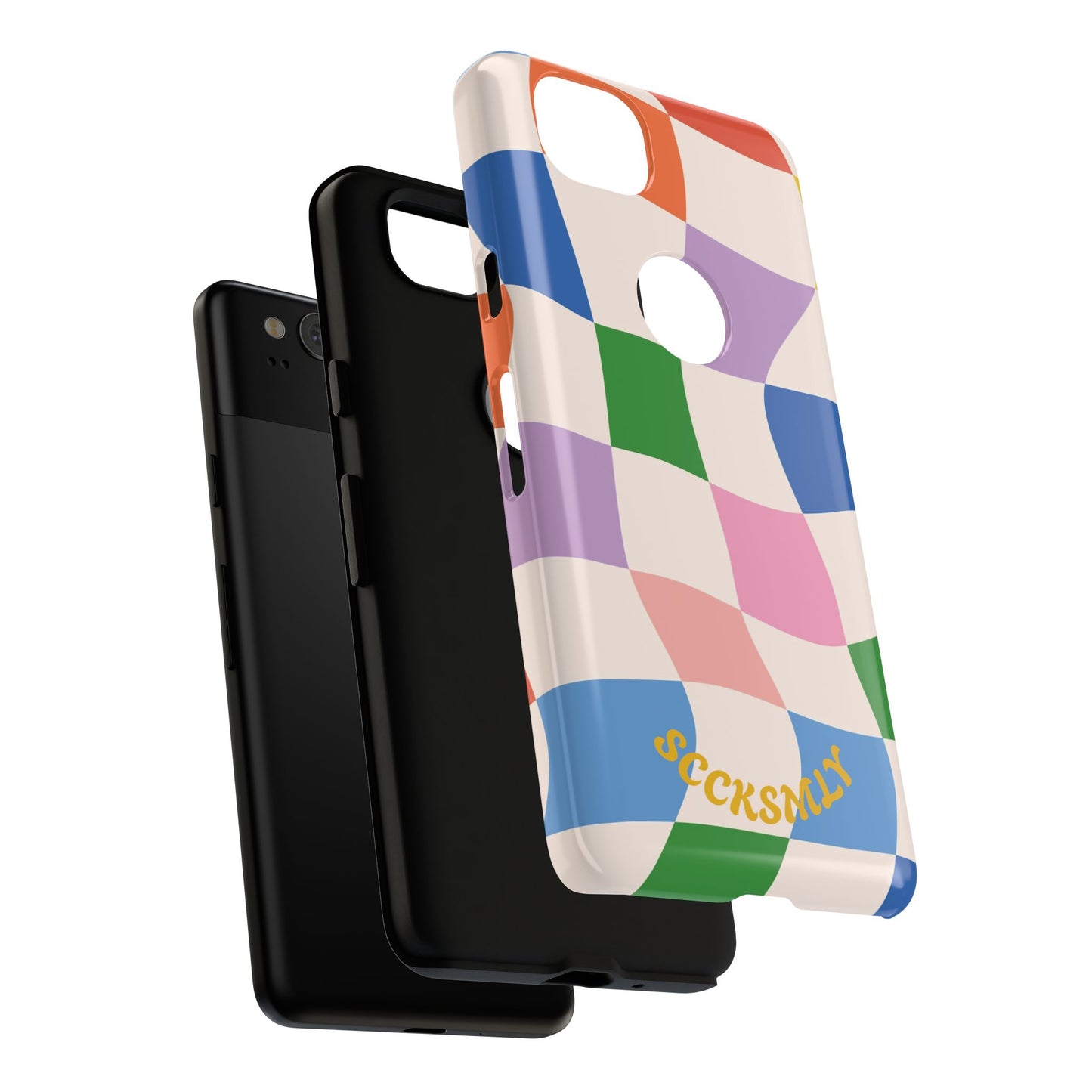 Checker Flicker Phone Case for Google Pixel