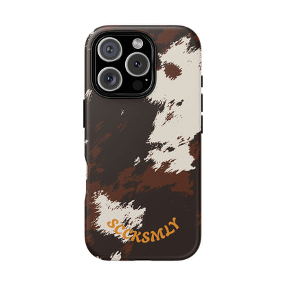 Sooo Cowboy Orange Tough Phone Case for Apple