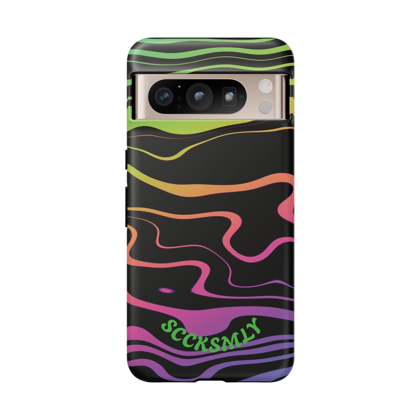 Dark Rainbow Phone Case For Google Pixel