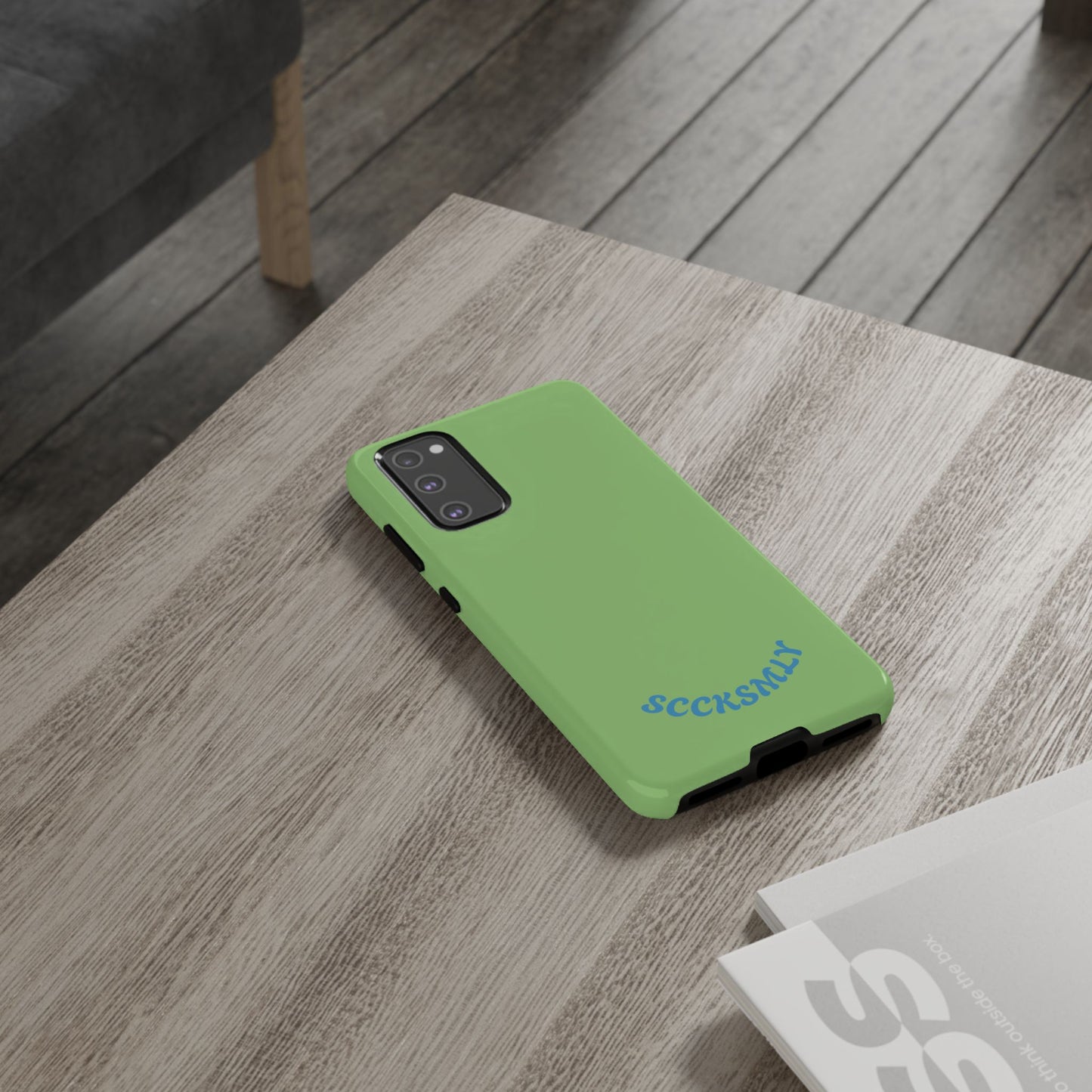 SOLID Sour Lime Tough Case for Samsung