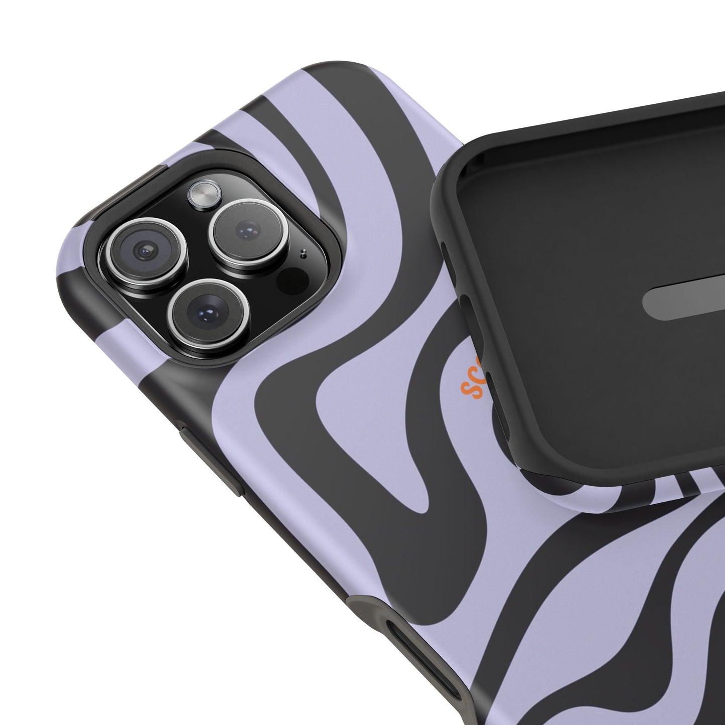 Purple Swirl Phone Case for Apple