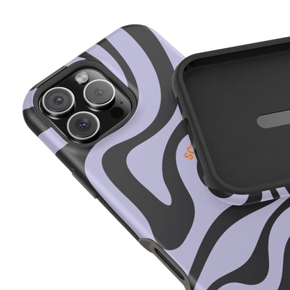 Purple Swirl Phone Case for Apple