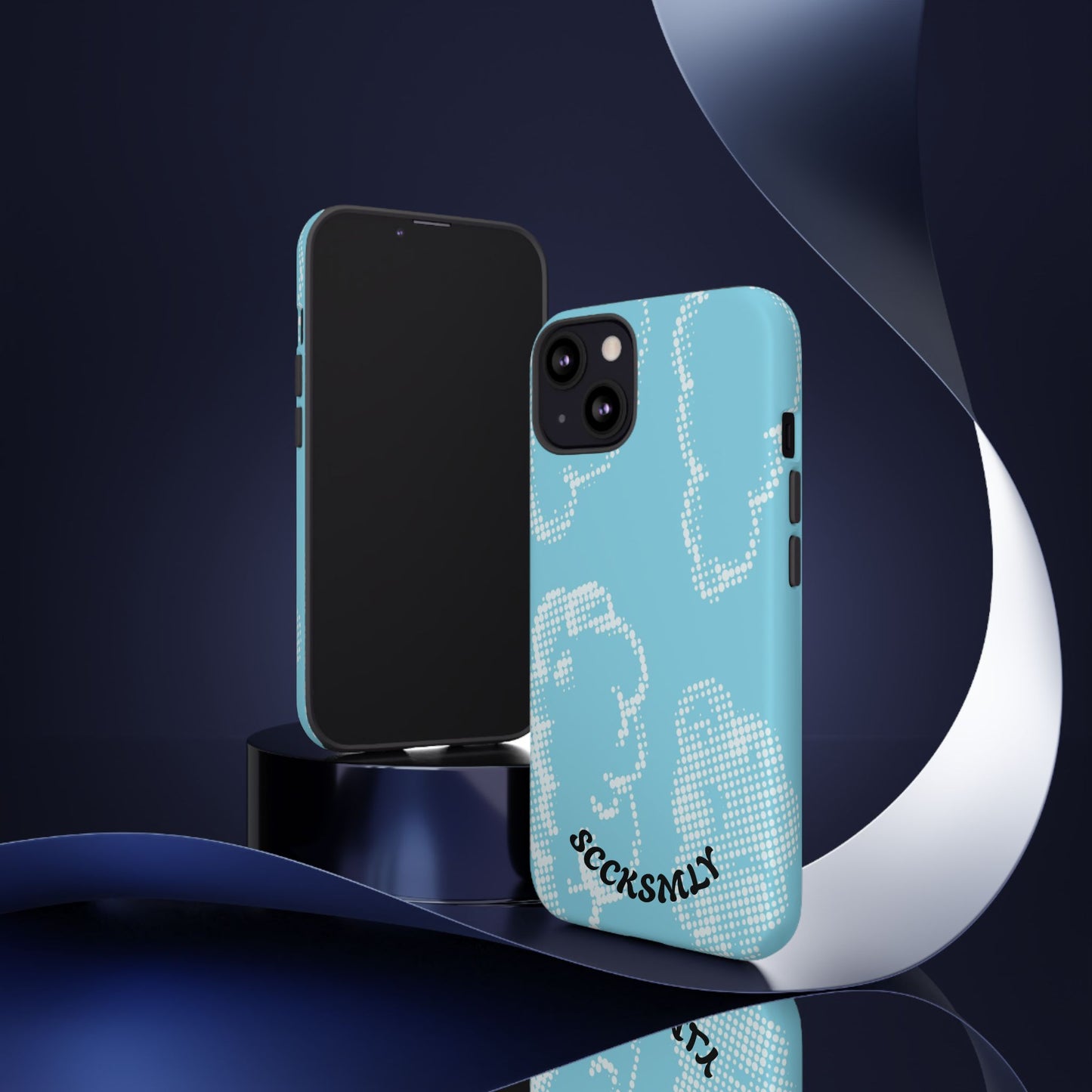 Comic Dot Sky Tough Phone Case for Apple