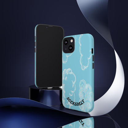 Comic Dot Sky Tough Phone Case for Apple