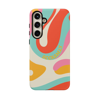 Psychodelic Acid Swirl Phone Case for Samsung