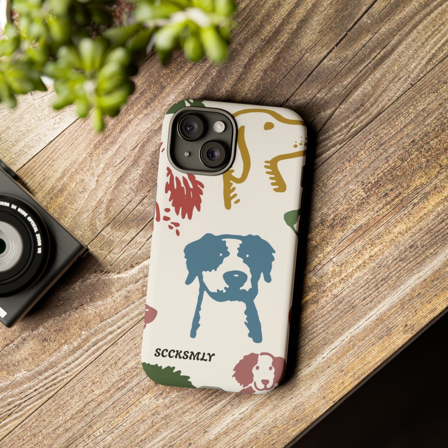 Paws & Portraits Tough Phone Case for Apple