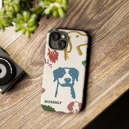 Paws & Portraits Tough Phone Case for Apple