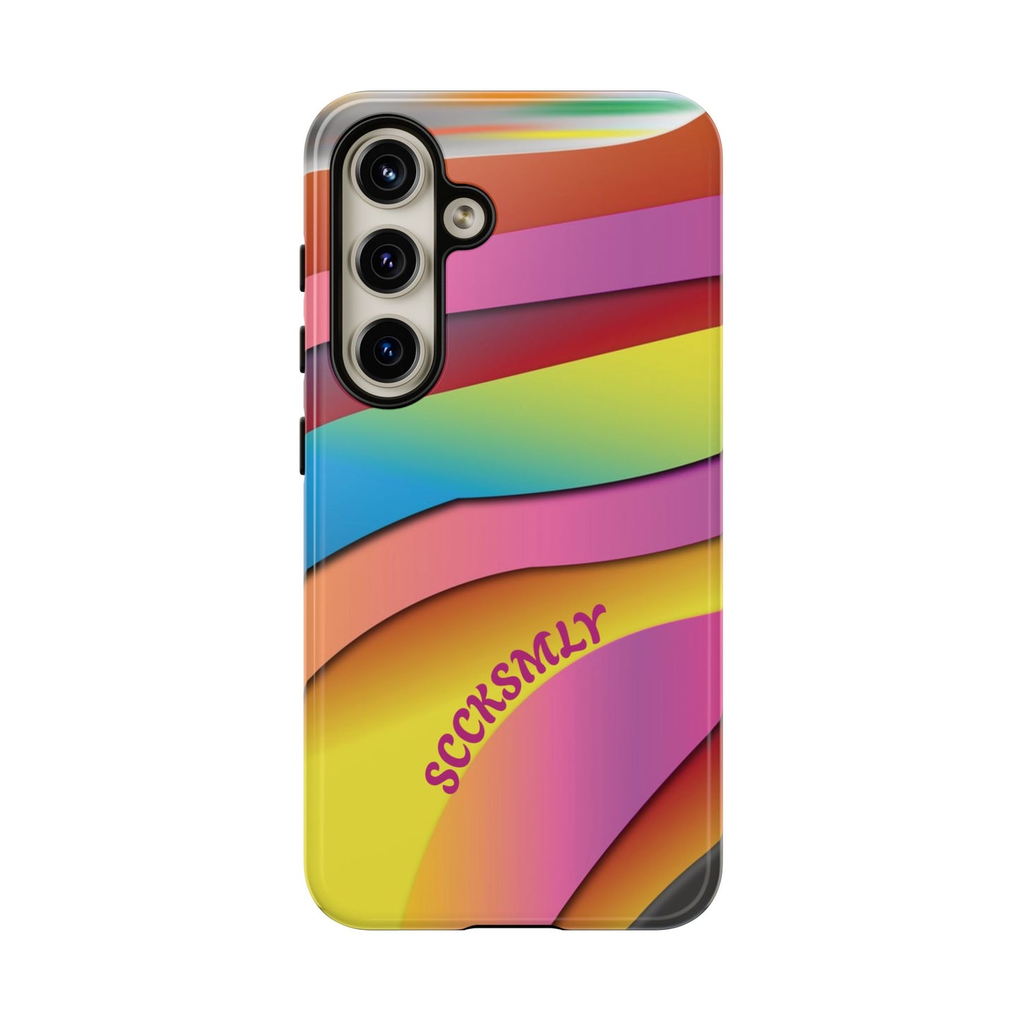 Modern Retro Rainbow Phone Case for Samsung