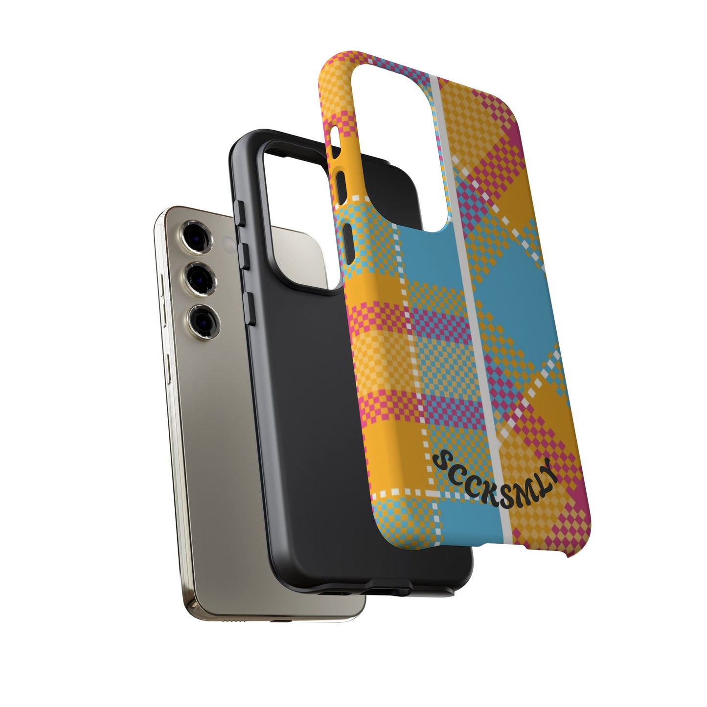 Pattern Punch Phone Case for Samsung