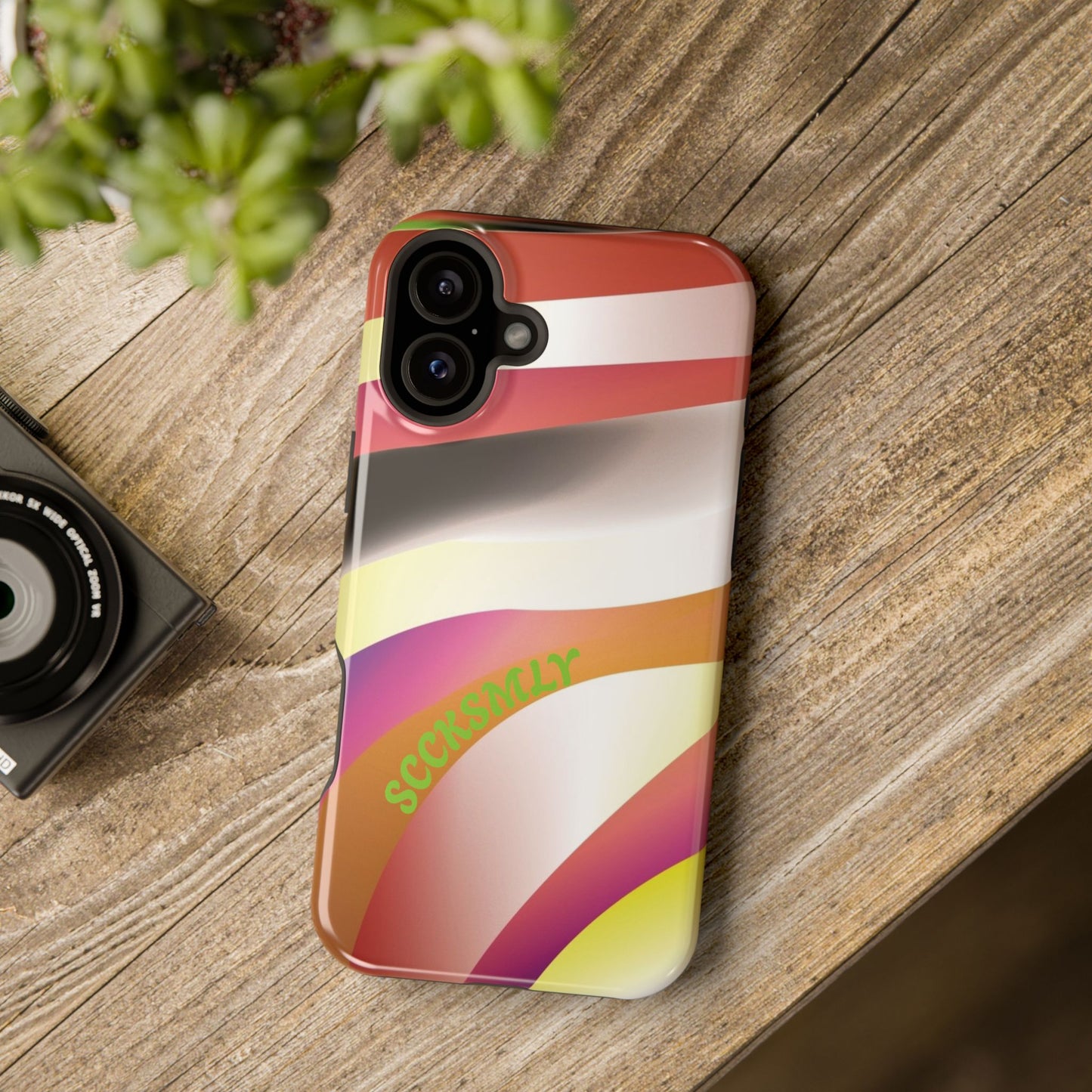 Neutral Waves Phone Case for Apple