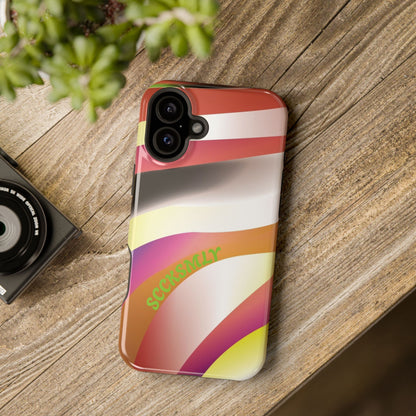 Neutral Waves Phone Case for Apple