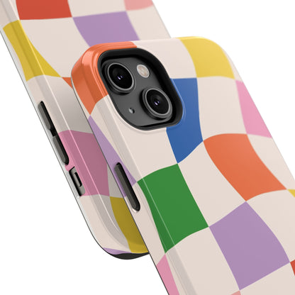 Checker Flicker Phone Case Apple