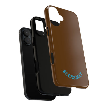 SOLID Chocolate Coco Tough Case for Apple