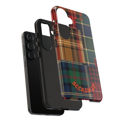 Heritage Hues Patchwork Tough Phone Case for Samsung
