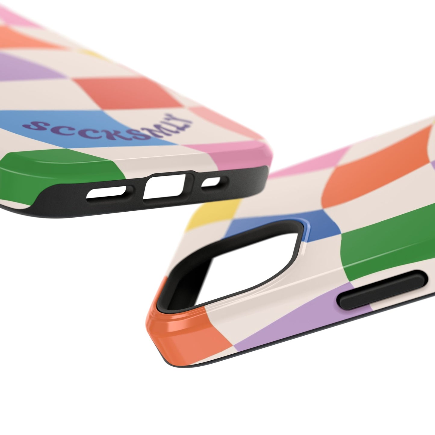 Checker Flicker Phone Case "IOS or Apple"