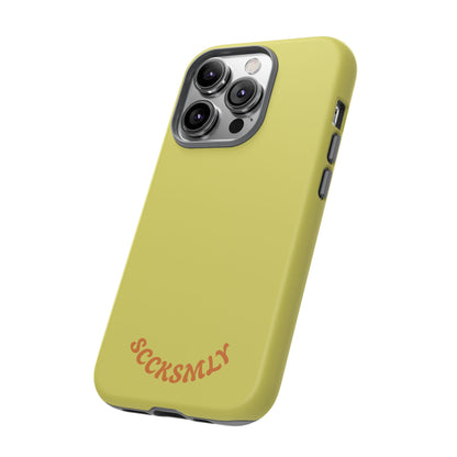 SOLID Lemon Dijon Glaze Tough Case for Apple