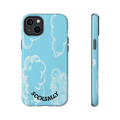 Comic Dot Sky Tough Phone Case for Apple