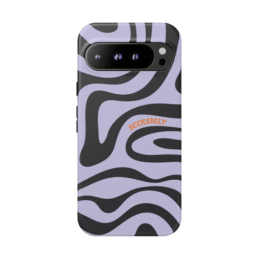 Purple Swirl Phone Case for Google Pixel