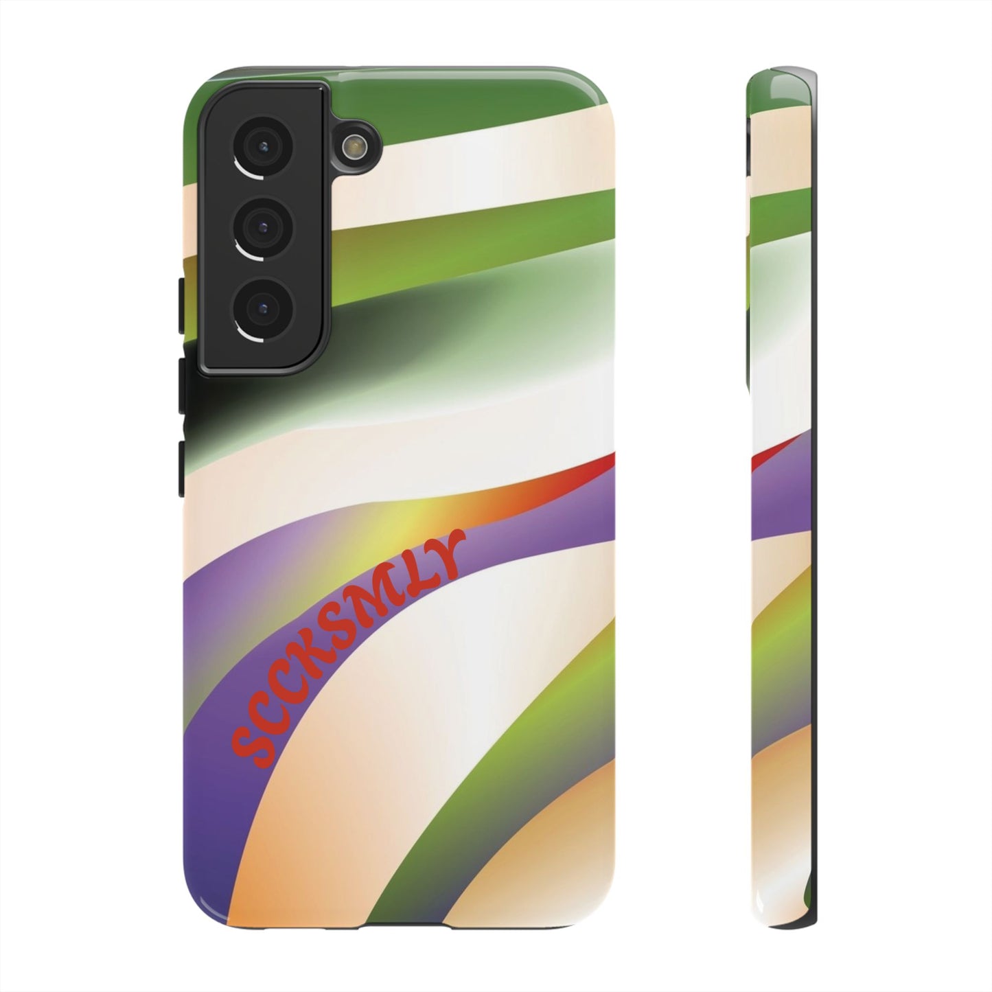 Green Waves Phone Case for Samsung
