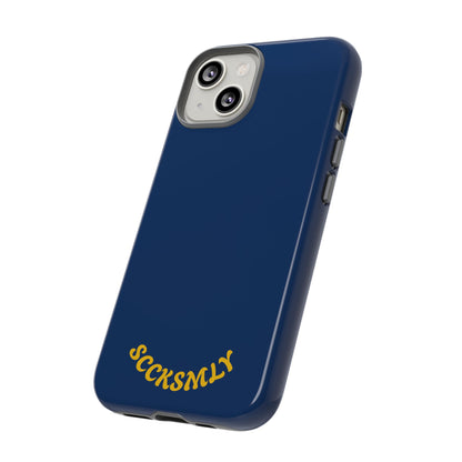 SOLID Cobalt Haze Tough Case for Apple