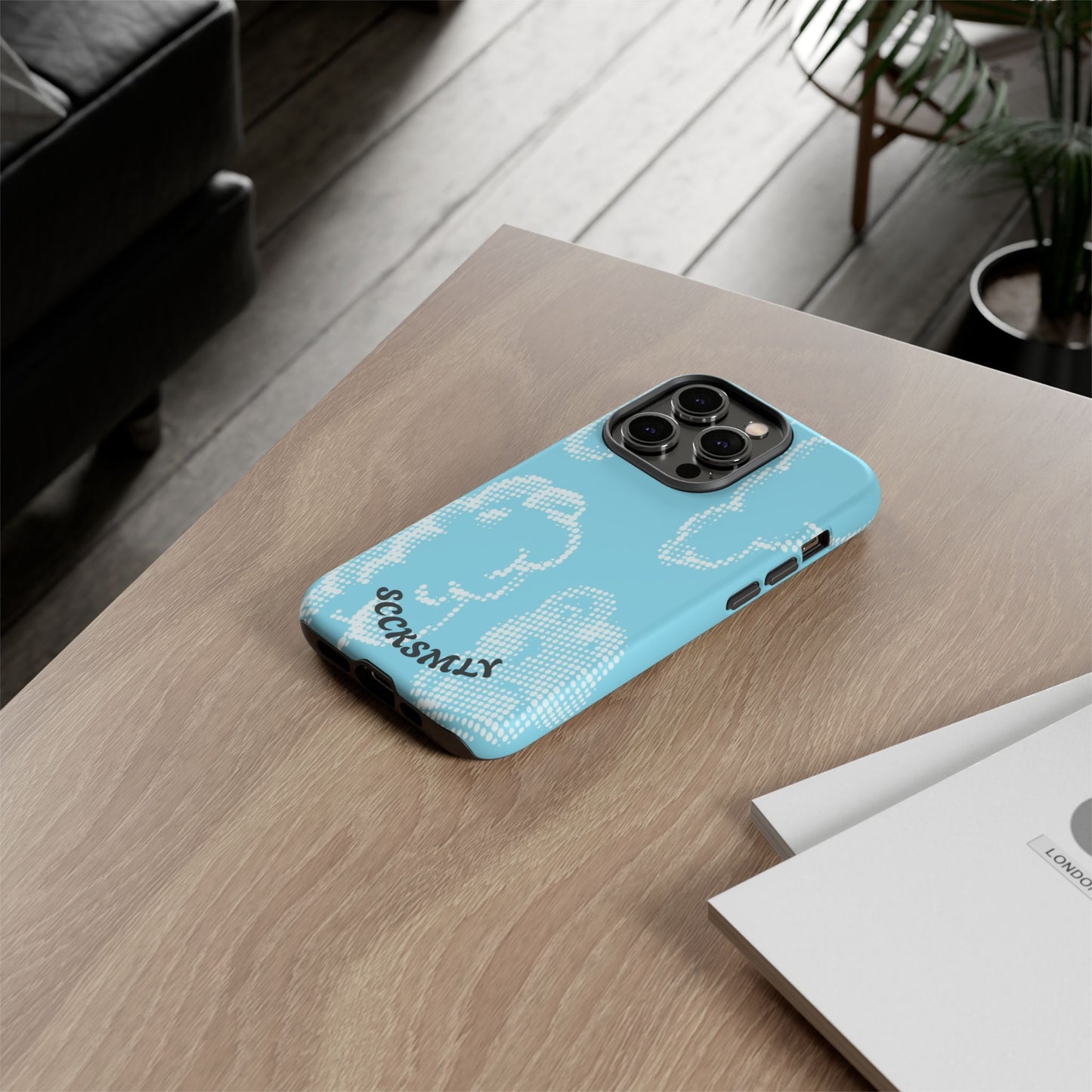 Comic Dot Sky Tough Phone Case for Apple