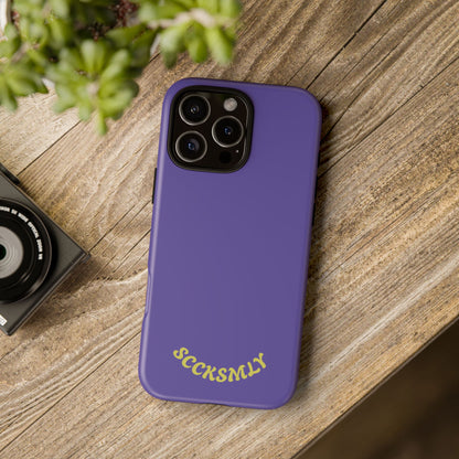 SOLID Dreamy Dusk Purple Tough Case for Apple