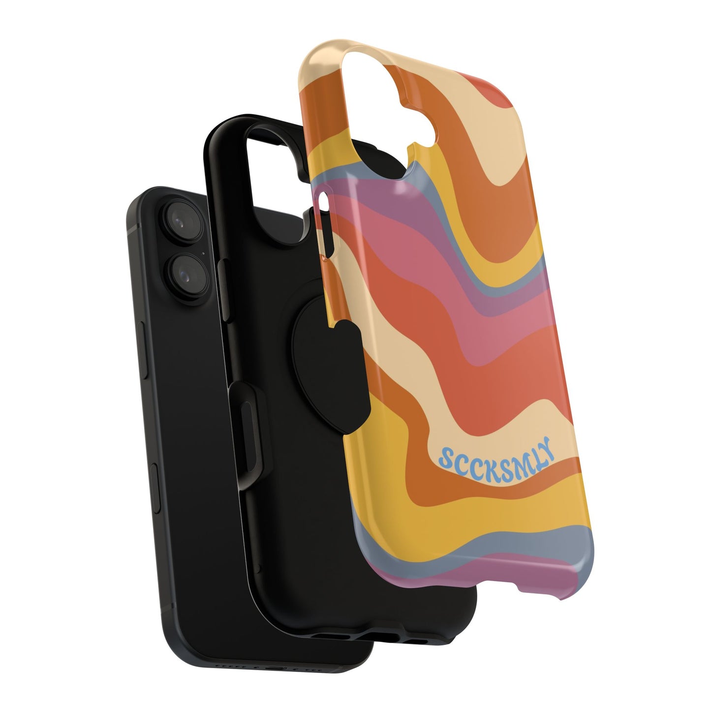 Warm Retro Phone Case for Apple