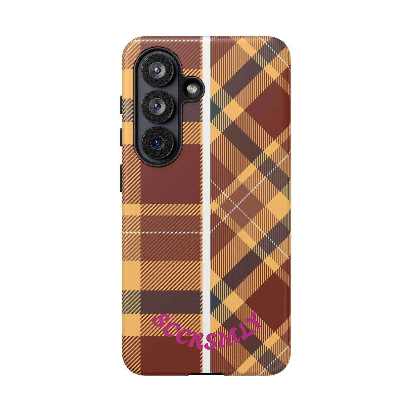 Autumn Plaid Phone Case for Samsung