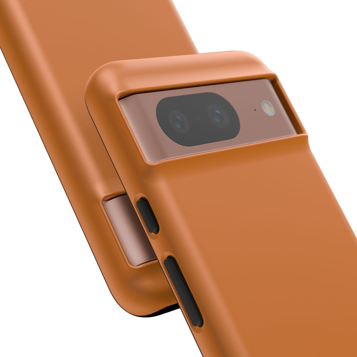 SOLID Terracotta Coal Tough Case for Google Pixel