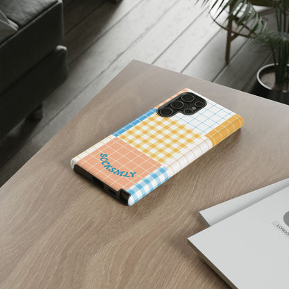 Joy Checkmate Phone Case for Samsung