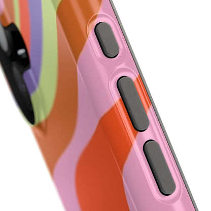 Curvy Swirl Phone Case for Apple