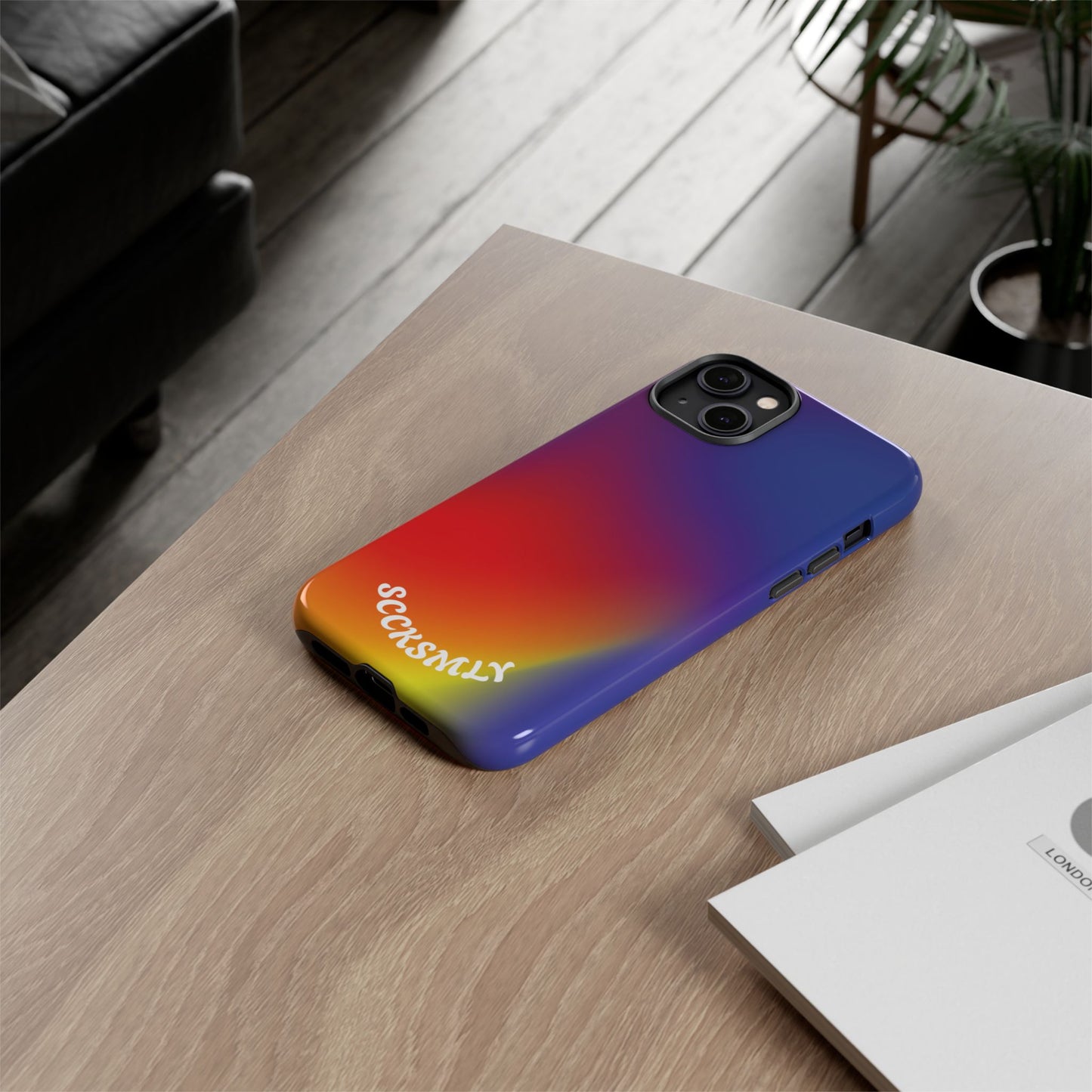 Liquid Dusk Tough Phone Case for Apple
