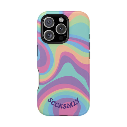 Pastel Swirl Phone Case for Apple