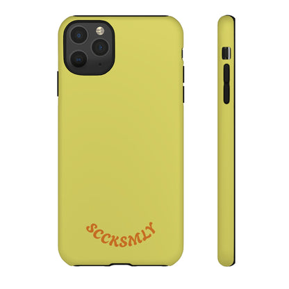 SOLID Lemon Dijon Glaze Tough Case for Apple