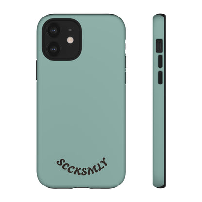 SOLID Fudge Mint Crunch Tough Phone Case for Apple