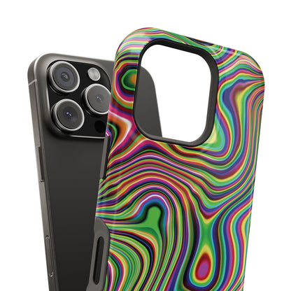 Acid Swirl Phone Case for Apple