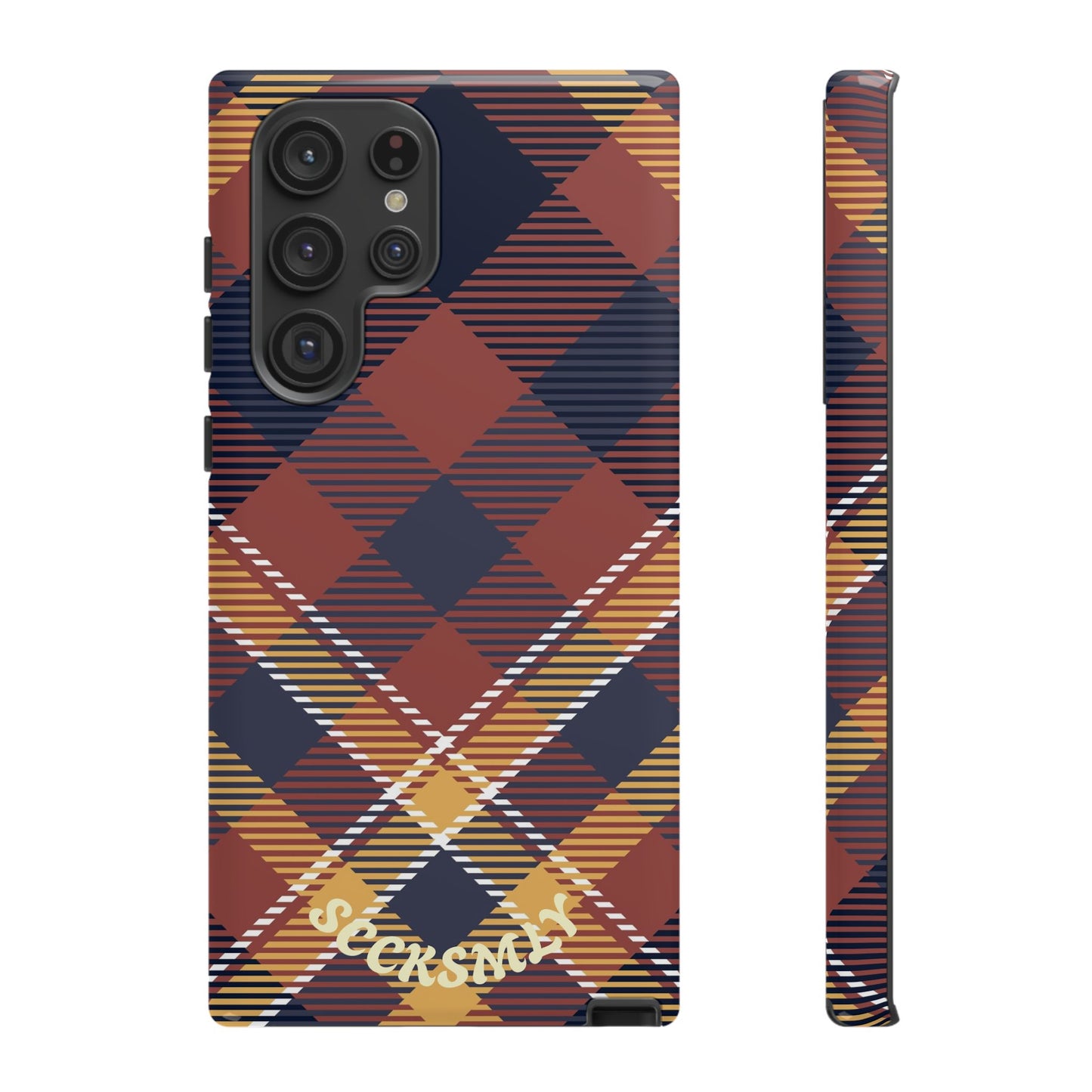 Harvest Tartan Phone Case for Samsung