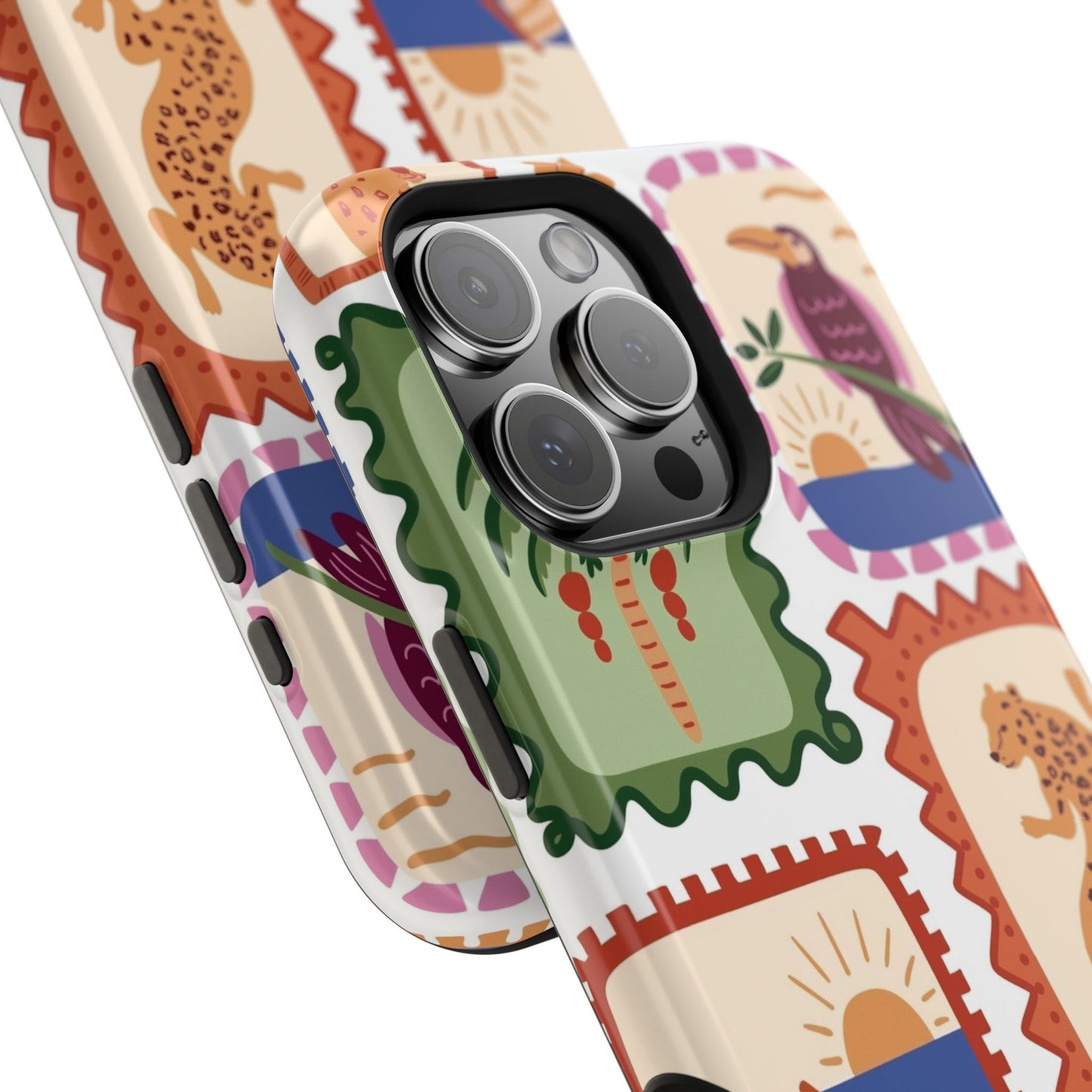 Tropical Print Phone Case for Apple