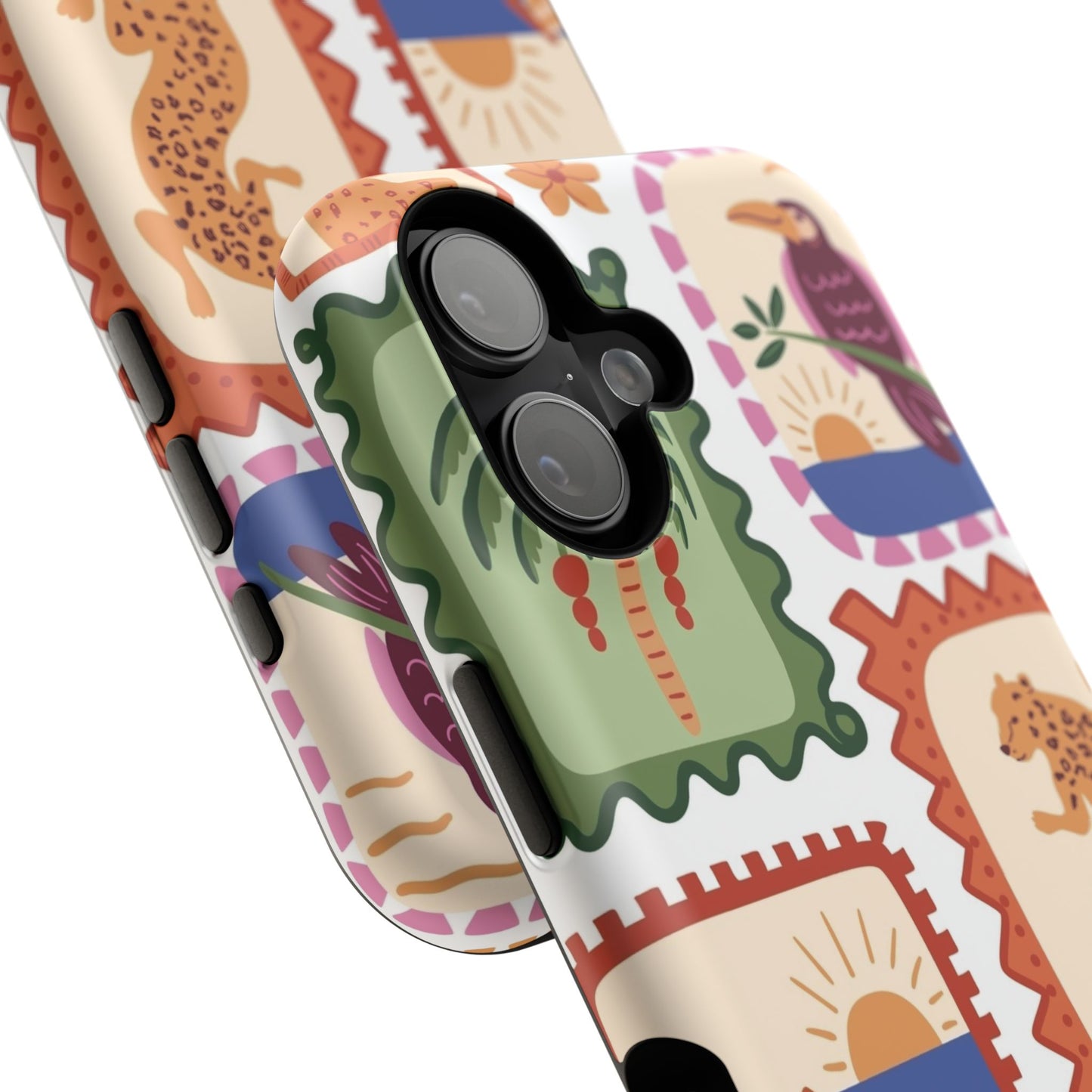 Tropical Print Phone Case for Apple