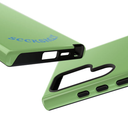 SOLID Sour Lime Tough Case for Samsung