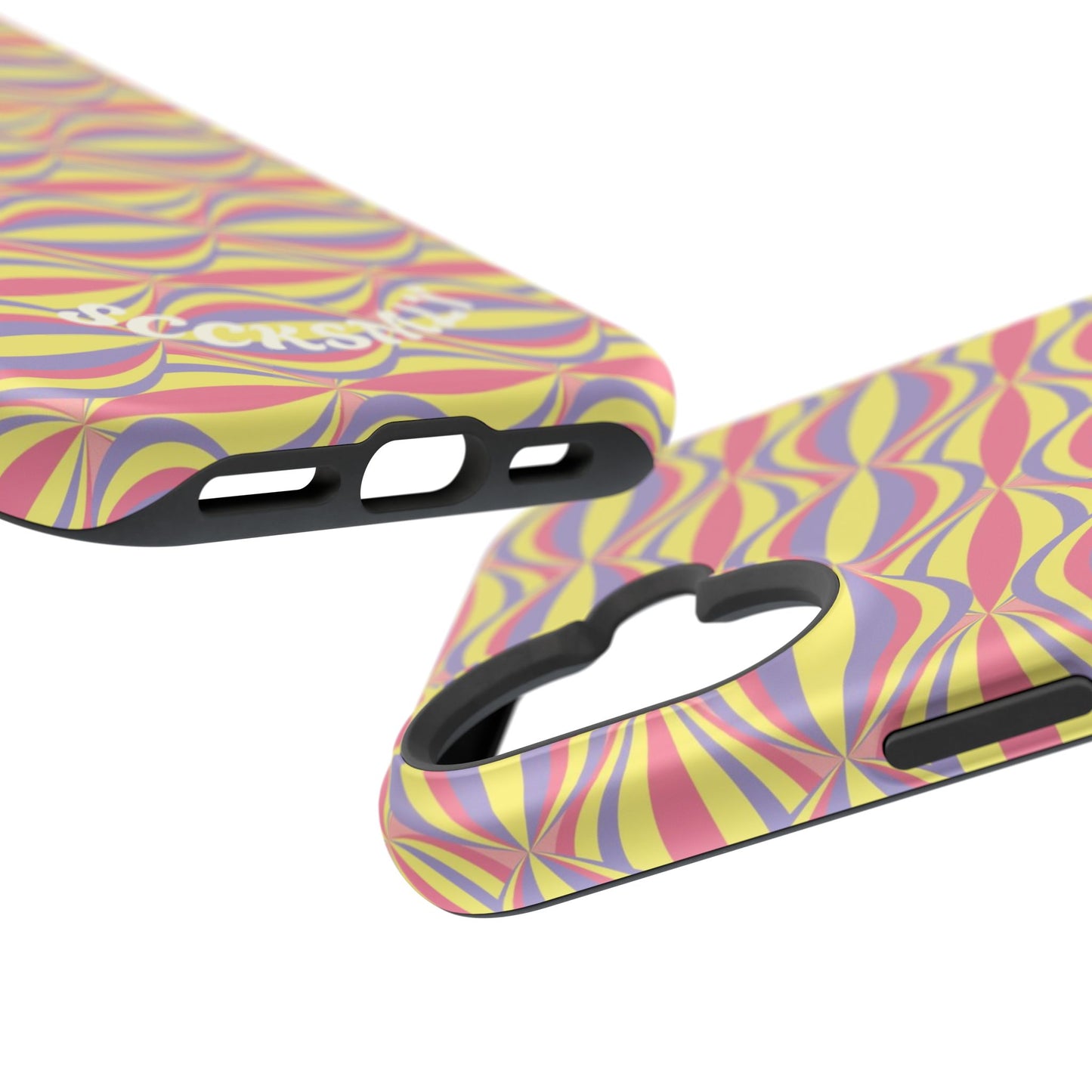 Electric Orbit Tough Phone Case for Apple