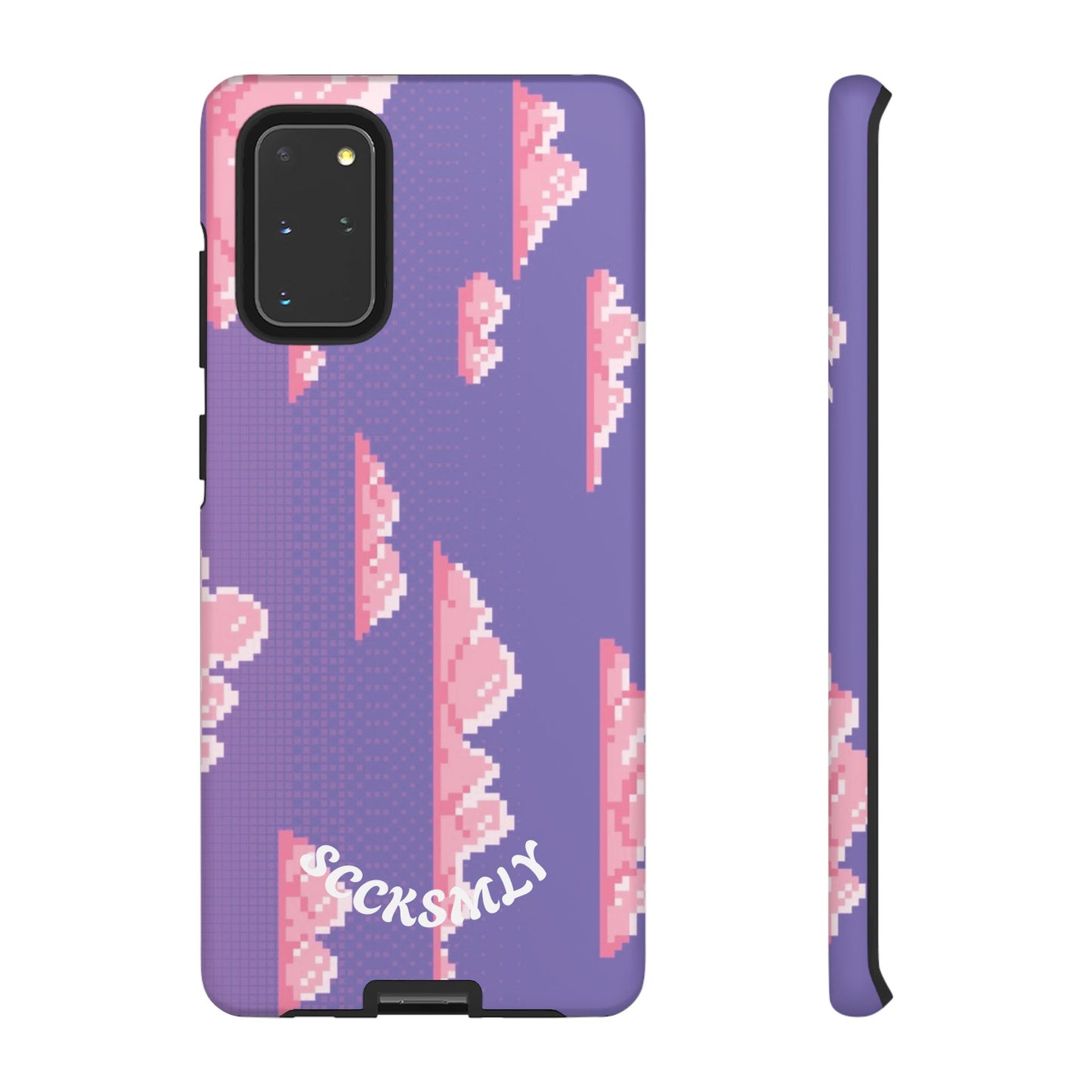 Purple Cotton Candy Sky Tough Phone Case for Samsung