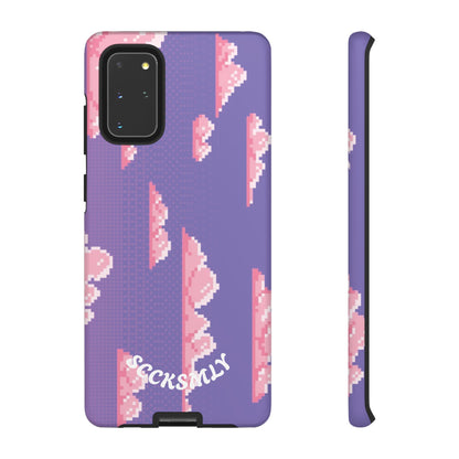 Purple Cotton Candy Sky Tough Phone Case for Samsung