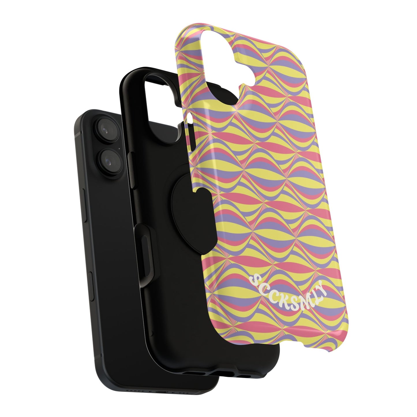 Electric Orbit Tough Phone Case for Apple