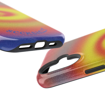 Toxic Spiral Tough Phone Case for Apple