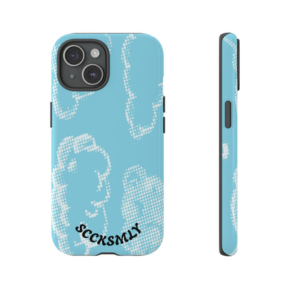 Comic Dot Sky Tough Phone Case for Apple