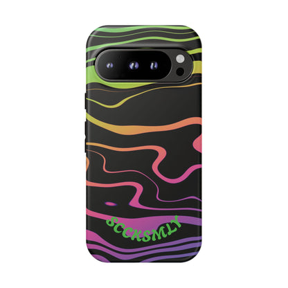 Dark Rainbow Tough Case For Google Pixel